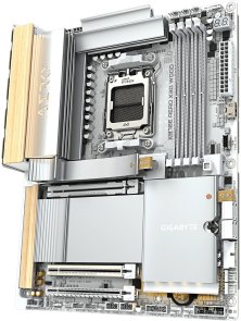 Материнська плата Gigabyte X870E AERO X3D WOOD