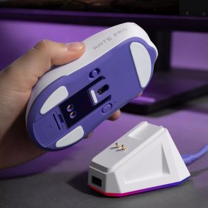 Миша Proove Rate Pro with Charging Dock WL/BT/USB White (WMRPCD022002)