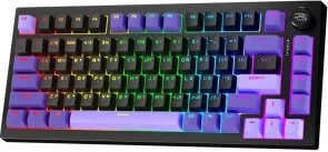 Фото: Клавіатура Proove Gaming Coupe Huano Kobe WL/BT/USB Black/Purple (WKCP00022416) № 2 | KTC