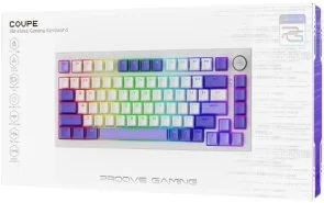Фото: Клавіатура Proove Gaming Coupe Huano Kobe WL/BT/USB White/Purple (WKCP00022404) № 8 | KTC