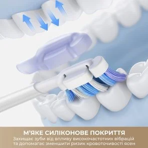 Фото: Електрична зубна щітка Mova Fresh 10 White (ATB22B) № 10 | KTC