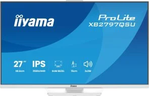 Фото: Монітор iiyama XB2797QSU-W1 White - 27" IPS / 2560×1440 / 75 Гц / Adaptive Sync / Pivot / HAS № 3 | KTC
