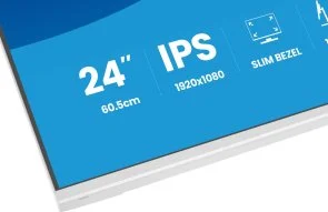 Фото: Монітор iiyama ProLite XB2497HSU-W1 White - 23.8" IPS / 1920×1080 / 120 Гц / Adaptive Sync / Pivot / HAS № 18 | KTC
