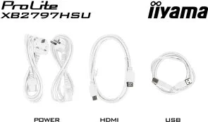 Фото: Монітор iiyama ProLite XB2797HSU-W1 White - 27" IPS / 1920×1080 / 120 Гц / Adaptive Sync / Pivot / HAS № 17 | KTC