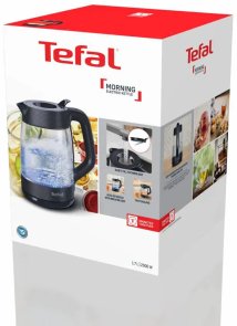 Електрочайник Tefal Morning Glass Kettle (KO2G08E0)