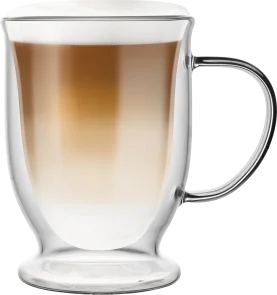 Фото: Набір чашок Ringel Guten Morgen 370ml 2pcs Clear (RG-0002/2*370 s) № 3 | KTC