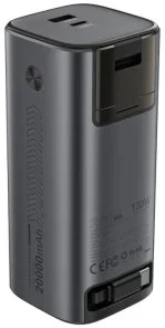 Фото: Батарея універсальна Choetech B815C 20000mAh 130W Black № 3 | KTC