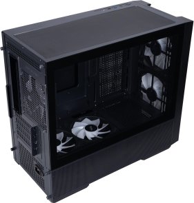 Корпус 1stPlayer AU6-BK-2FA7-14-2FA7R-1FA7 Black with window