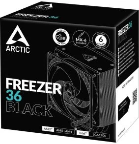 Фото: Кулер для процесора Arctic Freezer 36 Black SI (AOCPU00012A) № 6 | KTC