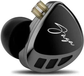 Гарнітура вакуумна Knowledge Zenith Saga Balanced Version Black Mic