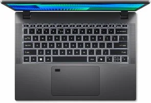 Фото: Ноутбук Acer TravelMate P2 14 TMP214-55-TCO-583F NX.B2BEU.006 Grey - 14" IPS 60 Гц / Intel Core i5 / i5-1335U / DDR5 16 ГБ / PCI-E SSD 512 ГБ / Intel Iris Xe Graphics № 4 | KTC
