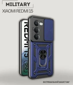 Фото: Чохол BeCover for Xiaomi Redmi 15 - Military Blue (713922) № 3 | KTC