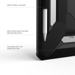 Чохол для планшета UAG for Apple iPad 2025 - Scout Plus Black (124495114040)