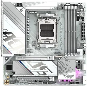 Фото: Материнська плата Gigabyte X870M AORUS ELITE WIFI7 ICE № 2 | KTC