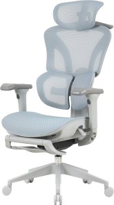 Крісло OfficePro Elite OC950GLB Gray/Light Blue