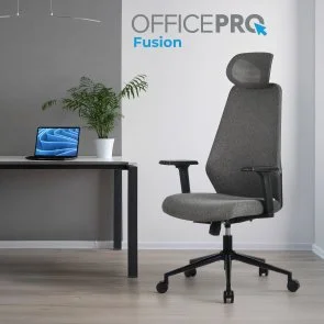 Фото: Крісло OfficePro Fusion OC577G Gray № 7 | KTC
