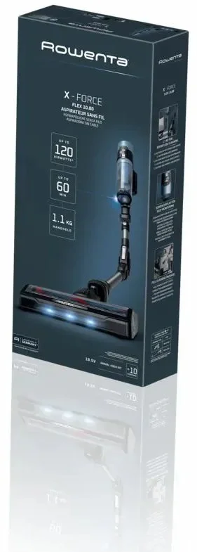 Фото: Ручний бездротовий пилосос Rowenta X-Force Flex 10.80 (RH7AD5E0) № 3 | KTC