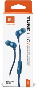 Гарнітура JBL Tune 110 Eco Blue (JBLT110BLUE)