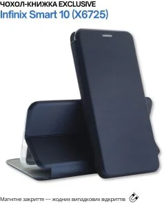 Фото: Чохол BeCover for Infinix Smart 10 X6725 - Exclusive Deep Blue (715013) № 4 | KTC