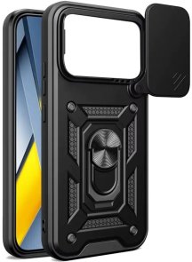 Чохол BeCover for Poco F8 Pro - Military Black (715402)