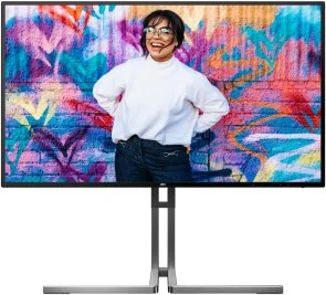 Фото: Монітор AOC Graphic Pro U27U3CV Black/Silver - 27" IPS / 3840×2160 / 60 Гц / Adaptive Sync / Pivot / HAS № 2 | KTC
