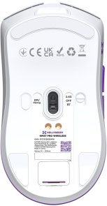 Миша Hator Hellyberry HM47 PRO Wireless/BT White-Violet Gradient (HM47PRO_white_violet)