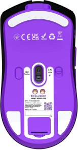 Миша Hator Hellyberry HM47 Wireless/BT Black-Violet (HM47_black_violet)