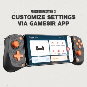 Геймпад Gamesir X5 Lite Black/Orange