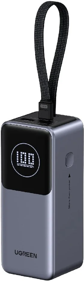 Фото: Батарея універсальна UGREEN PB723 20000mAh 130W Space Grey (55365B) № 2 | KTC
