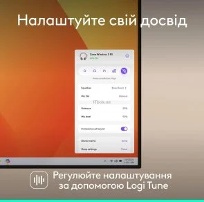 Фото: Гарнітура Logitech Zone Wireless 2 ES Rose (981-001510) № 12 | KTC