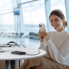 Батарея універсальна Baseus EnerFill FP11 10000mAh 15W Cosmic Black (P1008210C123-00)