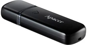 Фото: Флешка USB Apacer AH355 32GB Black (AP32GAH355B-1) № 2 | KTC