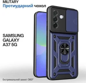 Фото: Чохол BeCover for Samsung Galaxy A37 5G SM-A376 - Military Blue (715511) № 3 | KTC