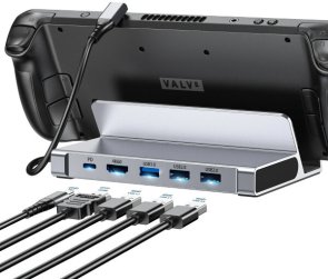 USB-хаб Choetech 7in1 (HUB-M77-GY)