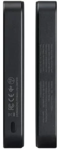 Фото: Батарея універсальна Pitaka Aramid Fiber Magnetic Qi2 10000mAh 15W Twill Black/Grey (PBQ2501) № 3 | KTC