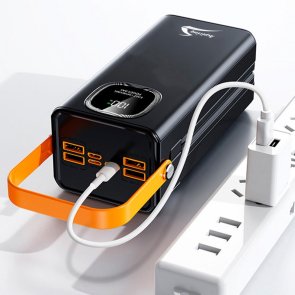 Батарея універсальна Aspiring Light 60 60000mAh 22.5W Black (VTR-PB-L60)