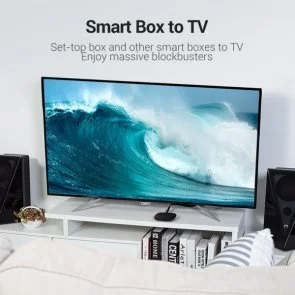 Фото: Кабель Vention Flat Design PVC 4K v.2.0 HDMI / HDMI 1m Black (AAKBF) № 3 | KTC
