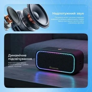 Фото: Портативна колонка Proove Funk 40W APP Black (PSFN4001AP01) № 11 | KTC