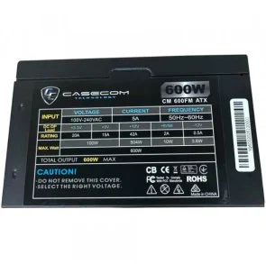 Фото: Блок живлення CaseCom 600W CM 600FM ATX № 2 | KTC