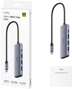 USB-хаб Cudy 5in1 (UH405)