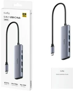 Фото: USB-хаб Cudy 5in1 (UH405) № 2 | KTC