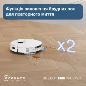 Фото: Робот-пилосос ECOVACS DEEBOT OZMO T30 Pro Omni DDX14 № 23 | KTC