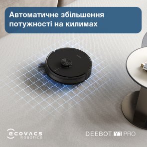 Робот-пилосос ECOVACS DEEBOT Y1 Pro Black