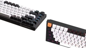 Фото: Клавіатура GamePro Asgard Valhalla QLAB Sakura Switch WL/BT/USB Black (MK160-B-QS-PRO) № 5 | KTC