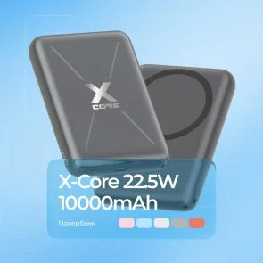 Фото: Батарея універсальна Proove X-Core 10000mAh 22.5W Qi 15W Gray (PNXC22010003) № 8 | KTC