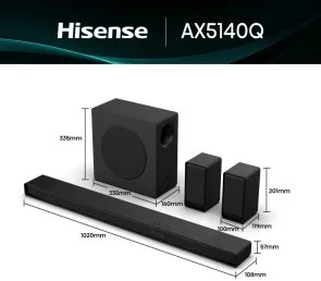 Фото: Саундбар Hisense AX5140Q (20016768) № 5 | KTC