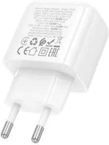 Фото: Зарядний пристрій Hoco CS55A Surplus White (6942007631549) № 6 | KTC