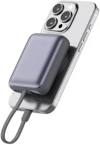 Фото: Батарея універсальна Proove Neutron 10000mAh 22.5W Qi 15W Gray (PBNE22022203) № 3 | KTC