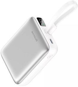 Батарея універсальна Proove Neutron 10000mAh 22.5W Qi 15W Silver (PBNE22022206)
