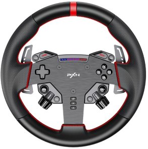 Кермо і педалі PXN VD4 Bundle for PC, 12кн., подв. педалі, кермо WAS 280мм